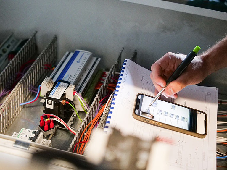 Instalación de gestión técnica en un edificio terciario